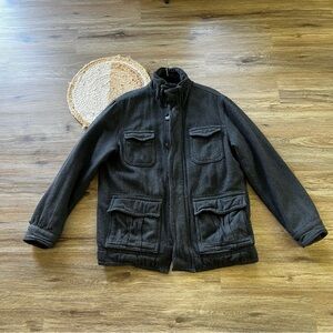 AEROPOSTALE Vtg Quilted Lined Heavyweight Mens Jacket